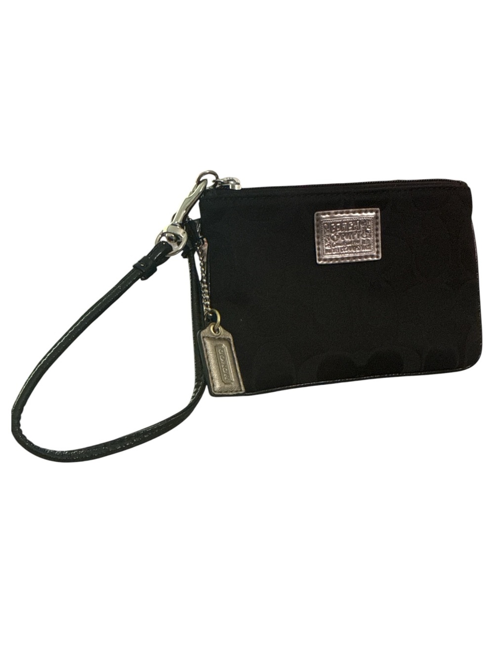 Coach Y2K Poppy Signature C Wristlet - Like New